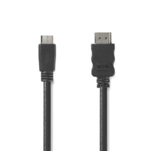 Nedis High Speed HDMI Ethernet kabel naar Mini HDMI 2 M - Afbeelding 1