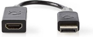 Nedis Displayport naar HDMI Adapter (Gold Plated) - Afbeelding 2
