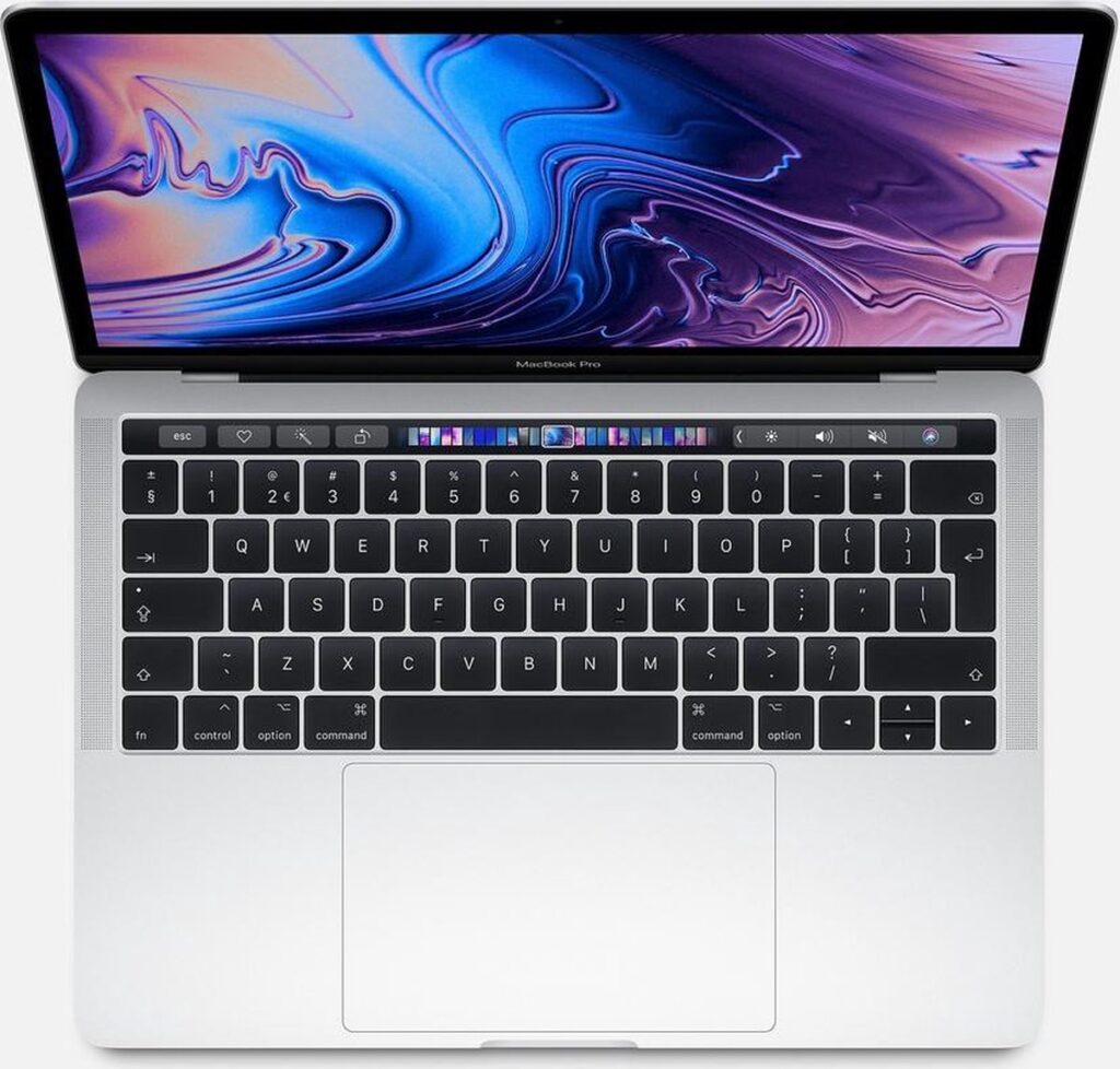 MacBook Pro 13,3" Silver Touchbar (2019)