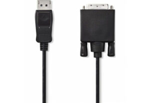 Nedis Displayport naar DVI-D kabel 2 M - Afbeelding 1
